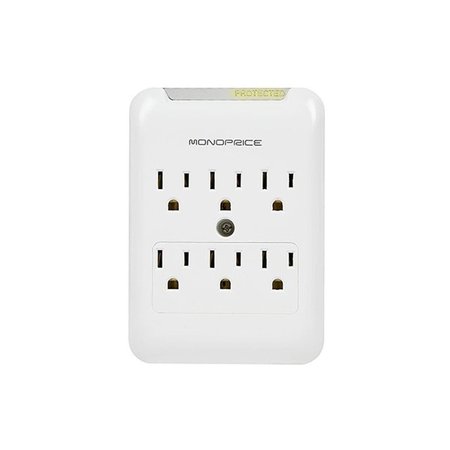 MONOPRICE Power Surge Protector 6 Outlet 9196